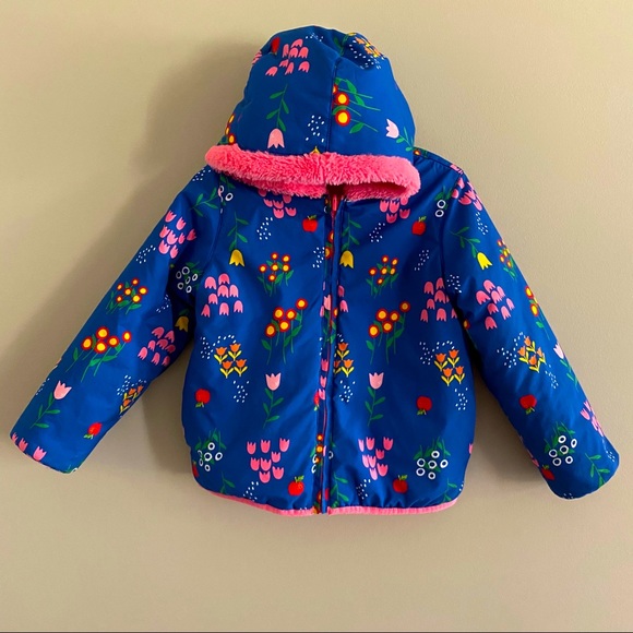 Hanna Andersson Other - 🌸 Reversible Hanna Andersson girls coat EUC 🌸